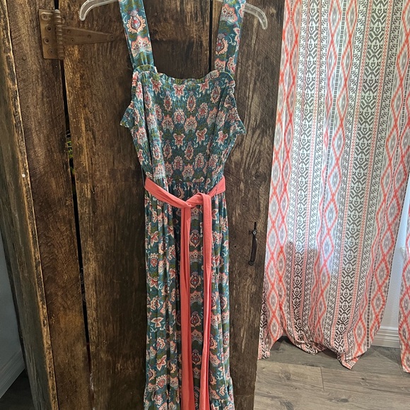 Matilda Jane Blue and Pink Floral Skirt - Picture 3 of 3